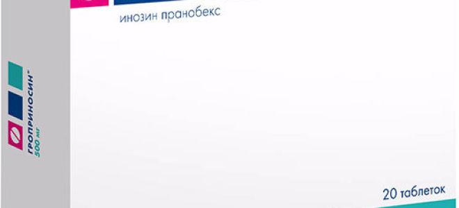 Гроприносин при впч — отзывы и инструкция по применению