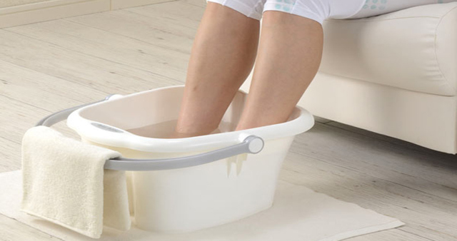 Ванночки от грибка ногтей на ногах в домашних условиях